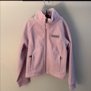 Columbia Kids Light Pink Fleece Jacket